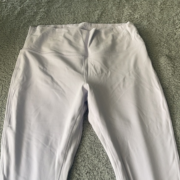 Lululemon double Align HR Crop 21" Size 14 Lavender Dew LW6BGHS-LVDW - Picture 3 of 9